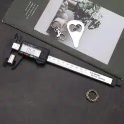 Digital Caliper Measuring Tool, CACHOR 0-6 Vernier Caliper - 150mm Electronic Micrometer Caliper with Large LCD Screen, Auto-Off, Inch Millimeter Conversion-0-کولیس دیجیتال مدل 150mm
