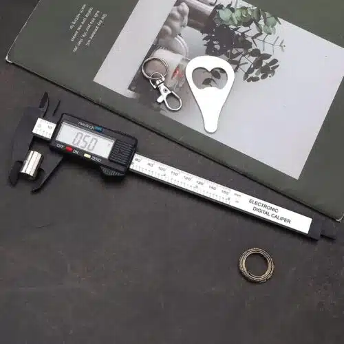 Digital Caliper Measuring Tool, CACHOR 0-6 Vernier Caliper - 150mm Electronic Micrometer Caliper with Large LCD Screen, Auto-Off, Inch Millimeter Conversion-0-کولیس دیجیتال مدل 150mm