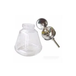 GLASS ALCOHOL BOTTLE DKT-18A 180ML-0-جا الکلی پمپی شیشه ای مدل DKT-18A حجم 180 میلی لیتر