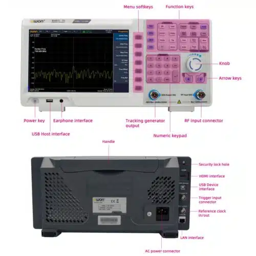 اسپکتروم آنالایزر دیجیتال اوون مدل OWON XSA815TG ASRTOOLS