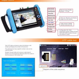تستر دوربین مداربسته مدل IPC 9800 ADH PLUS عصرتولز