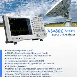 اسپکتروم آنالایزر دیجیتال اوون مدل OWON XSA815TG ASRTOOLS