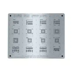 Mijing MJ EMMC 1 Manual Plant Tin Net Series BGA Reballing Stencil Direct Heating Template Phone Nand Reballing Repair Tools-1-شابلون هارد میجینگ مدل MIGING EMMC-1