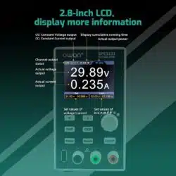 OWON SPE6102 Power supply programmable laboratory; Ch 1; 0÷60VDC; 0÷10A; 200W-0-منبع تغذیه دیجیتال قابل برنامه ریزی اوون مدل OWON SPE6102