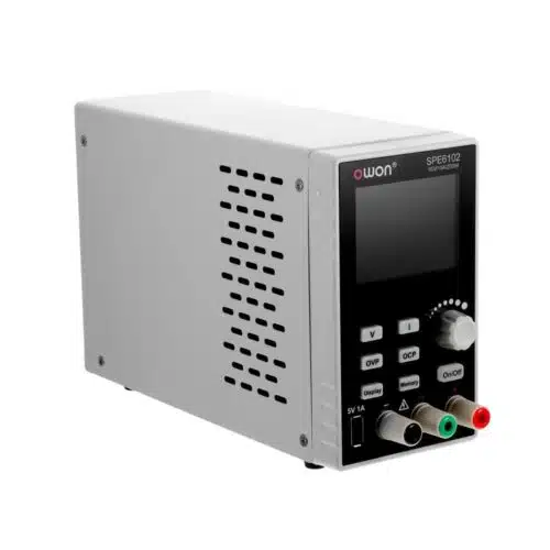 OWON SPE6102 Power supply programmable laboratory; Ch 1; 0÷60VDC; 0÷10A; 200W-0-منبع تغذیه دیجیتال قابل برنامه ریزی اوون مدل OWON SPE6102