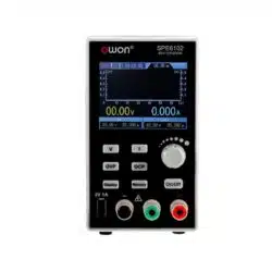 OWON SPE6102 Power supply programmable laboratory; Ch 1; 0÷60VDC; 0÷10A; 200W-0-منبع تغذیه دیجیتال قابل برنامه ریزی اوون مدل OWON SPE6102
