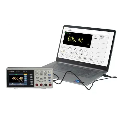 Owon XDM1041 USBRS232 Digital Multimeter 55000 Counts High Accuracy Universal Desktop Multimeters Meter With 3.5Inch LCD Screen-0-مولتی متر دیجیتال رومیزی اوون مدل OWON XDM1041