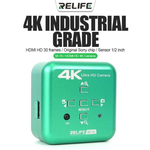 RELIFE M-16 Mikroskop Elektronische Kamera HDMI HD 4K Industrie Grade Kamera30fps HD Sony Chip Unterstützung FotovideoUdisk Lagerung-0-دوربین لوپ دیجیتال ریلایف مدل RELIFE M-16 کیفیت 4K