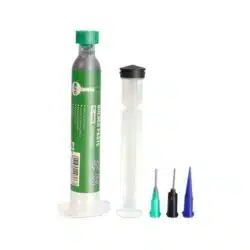 Relife RL-403S Welding Paste 183C Medium Temperature Solder Paste Flux 10CC Tin Liquid BGA Soldering Magnetic Fluxes PCB Repair-0-خمیر قلع سرنگی ریلایف مدل RELIFE RL-403S
