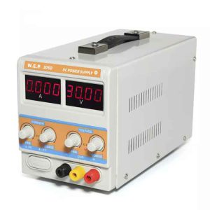 WEP 305D-III 30V 5A variable regulated dc power supply-0-منبع تغذیه وپ مدل W.E.P 305D-III