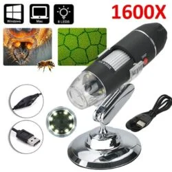 میکروسکوپ دیجیتال USB مدل USB Microscope 1600X عصرتولز
