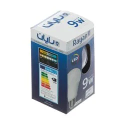 لامپ ال ای دی 9 وات رایان مدل RAYAN RA-A60 پایه E27 عصرتولز