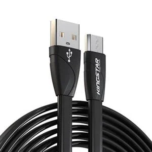 کابل تبدیل USB به microUSB کینگ استار مدل KINGSTAR K112A طول 1.2 متر ASRTOOLS کابل تبدیل USB به microUSB کینگ استار مدل KINGSTAR K112A طول 1.2 متر ASRTOOLS