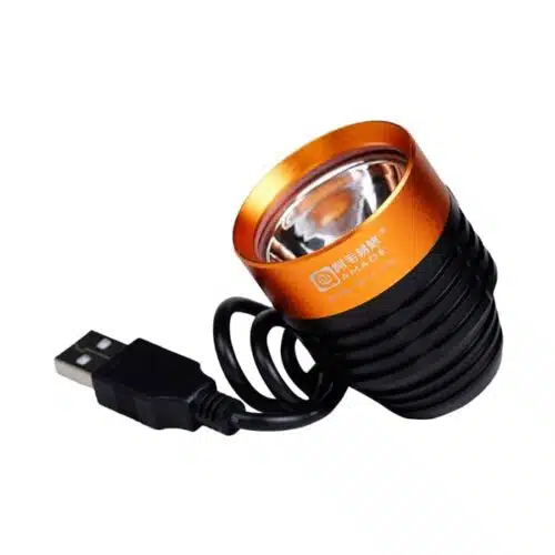 چراغ قوه UV آمویی مدل AMAOE M38 با منبع تغذیه USB ASRTOOLS
