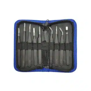 anti-static-tweezers-nine-piece-sets-esd-9-0-مجموعه 9 عددی پنس آنتی استاتیک مدل ESD-9
