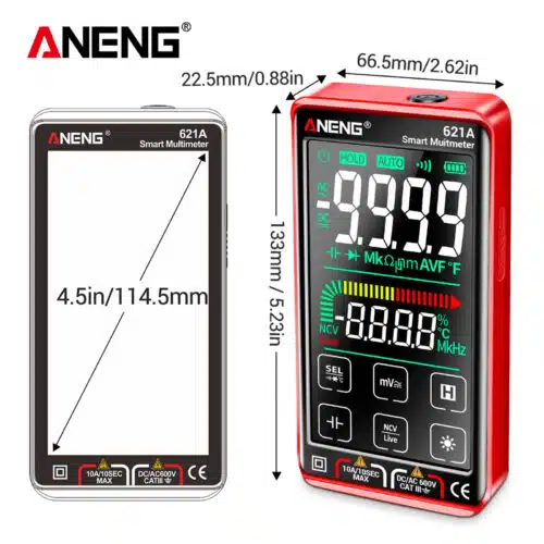 مولتی متر دیجیتال آننگ مدل ANENG 621A عصرتولز