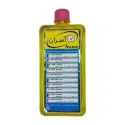 الکل و حلال فلاکس با مکمل آسران مدل ASERAN P-1000-ISO Alcohol درب صورتی حجم 1 لیتر asrtools