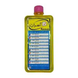 الکل و حلال فلاکس با مکمل آسران مدل ASERAN P-1000-ISO Alcohol درب صورتی حجم 1 لیتر asrtools