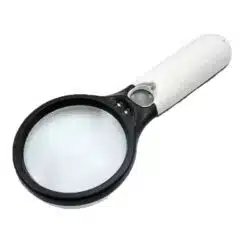 ذره بین دستی دو لنزی با نور LED مدل 6902B عصرتولز