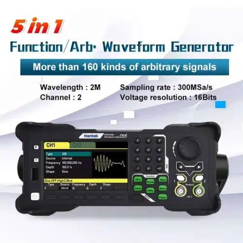 Hantek HDG3042B Digital Arb Waveform Generator 2CH DDS Frequency Meter 300MSas Function Signal Generator-0-سوئیپ فانکشن ژنراتور هانتک مدل HANTEK HDG3042B