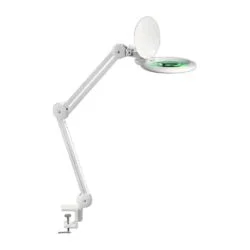 LED 9827 Clip-on magnifying glass lamp touch switch magnifying glass lamp working light led work light-0-ذره بین کنارمیزی با نور LED مدل LED 9827