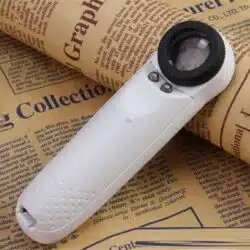 MG6B-1B LED Magnifying Glass Lighted Handheld Magnifier-0-ذره بین دستی مدل MG6B-1B