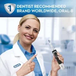 Oral-B Vitality 150 Cross Action Electric Toothbrush-0-مسواک برقی اورال بی مدل ORAL-B Vitality BRAUN 150 همراه یا دو عدد سری