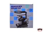 ذره بین گیره دار و پایه هویه مدل TE-803 عصرتولز