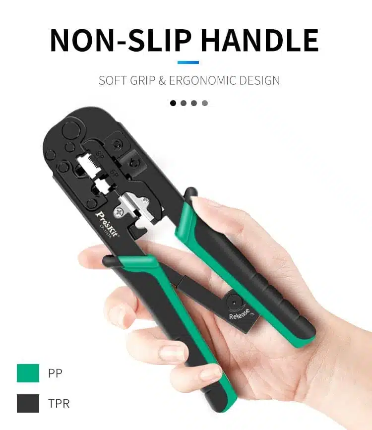 آچار سوکت زن شبکه پروسکیت مدل Proskit CP-376TR