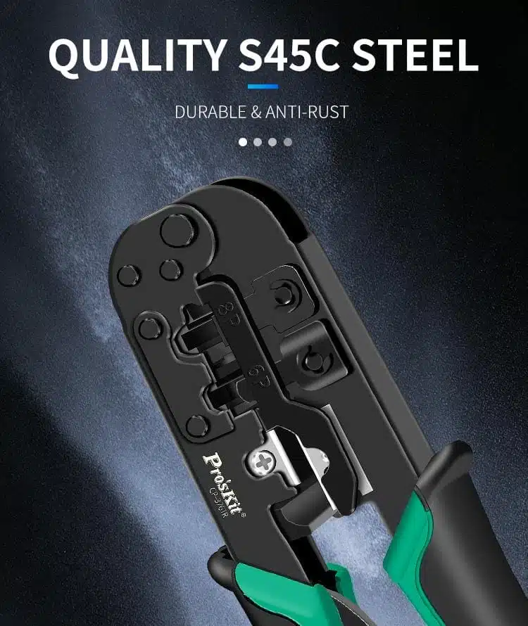 آچار سوکت زن شبکه پروسکیت مدل Proskit CP-376TR