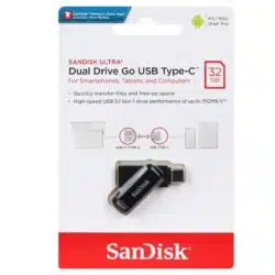 فلش مموری سن دیسک مدل SanDisk Ultra Dual Drive Go ظرفیت 32 گیگابایت ASRTOOLS