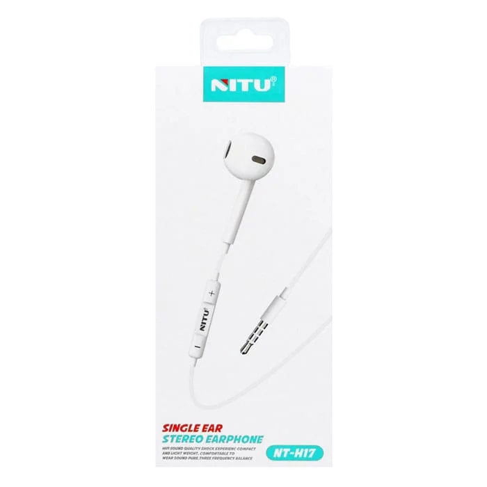 هندزفری نیتو مدل NITU NT-H17 عصرتولز هندزفری نیتو مدل NITU NT-H17 عصرتولز