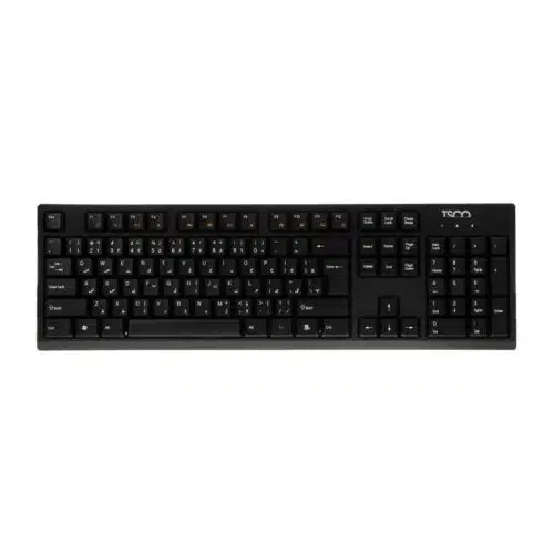 کیبورد و ماوس بی سیم تسکو مدل TSCO TKM7019W عصرتولز