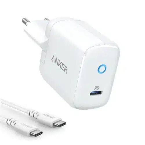 شارژر دیواری انکر مدل ANKER B2019 به همراه کابل USB-C عصرتولز
