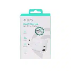 شارژر دیواری فست آکی مدل AUKEY PA-F3S asrtools