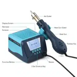 Bakon BK880 hot air gun bga desoldering station for repair cellphone -0-هیتر هواگرم باکون مدل Bakon BK880