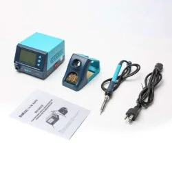 Bakon BK969S Soldering Station Free Shipping Digital Display Rework Ceramic Heater Wide Voltage 60W Password Protection-0-هویه رومیزی باکون مدل Bakon BK969S