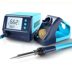 Bakon BK969S Soldering Station Free Shipping Digital Display Rework Ceramic Heater Wide Voltage 60W Password Protection-0-هویه رومیزی باکون مدل Bakon BK969S