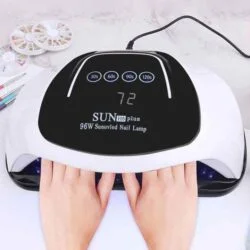 NOQ Sun H5 Plus LED Lamp For Nails Dryer 36leds UV Nail Lamp Two Hands High Power Manicure Machine Nail Tools-0-دستگاه UV ال ای دی سان مدل SUN H5 Plus