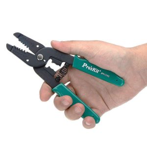 ProsKit 8PK-3162 7-in-1 Professional Wire Stripper Plier Wire Crimping for AWG 26-24 22 20 18 16-0-سیم لخت کن پروسکیت مدل Proskit 8PK-3162