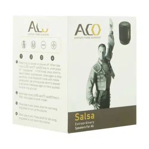 اسپیکر بلوتوثی آکو مدل ACO Salsa عصرتولز