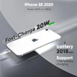 گوشی موبایل اپل مدل Apple iPhone SE 2022 تک سیم کارت ظرفیت 128 گیگابایت و رم 4 گیگابایت ASRTOOLS