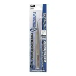 goot ts15 tweezers anti magnetic stainless steel-0-انبر پنس سر کج گات مدل goot TS-15 سایز 115 میلی متر