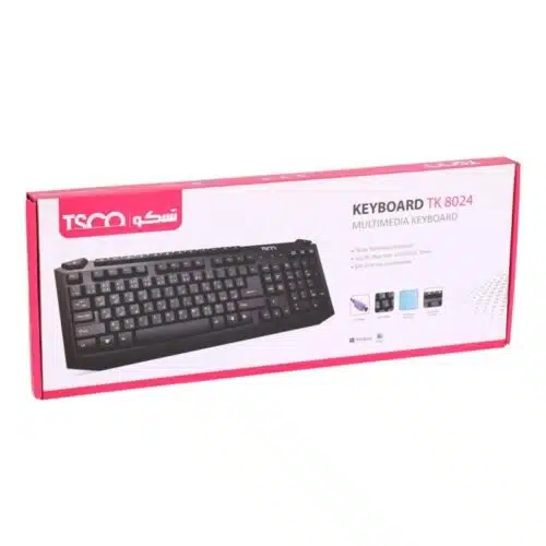 کیبورد تسکو مدل TSCO TK-8024 PS2