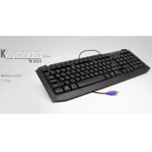 کیبورد تسکو مدل TSCO TK-8024 PS2 عصرتولز
