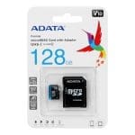 کارت حافظه‌ microSDHC ای دیتا مدل ADATA Premier کلاس 10 استاندارد UHS-I U1 سرعت 100MB/s ظرفیت 128 گیگابایت به همراه با آداپتور SD asrtools