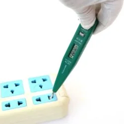 ACDC Multi-Purpose Electrical Tester Measures 12V-220V, NO BATTERY, With Detected Circuit BreakDisconnect - Genuine TUOSEN 0401-0-فازمتر دیجیتال توسن مدل TUOSEN 0401