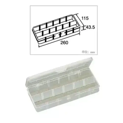 جعبه قطعات پروسکیت مدل ProsKit 203-132F ASRTOOLS