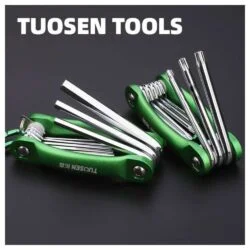TUOSEN 12281 Allen wrench-0-آچار آلن چاقویی توسن مدل TUOSEN 12281 مجموعه 8 عددی