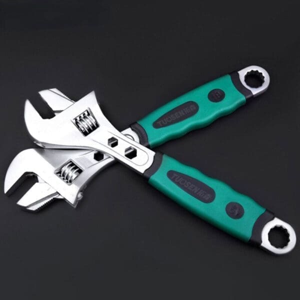 TUOSEN 14186 Multifunctional Active Wrench for 8 Inch Water Pipes -0-آچار فرانسه 8 اینچی توسن مدل TUOSEN 14186